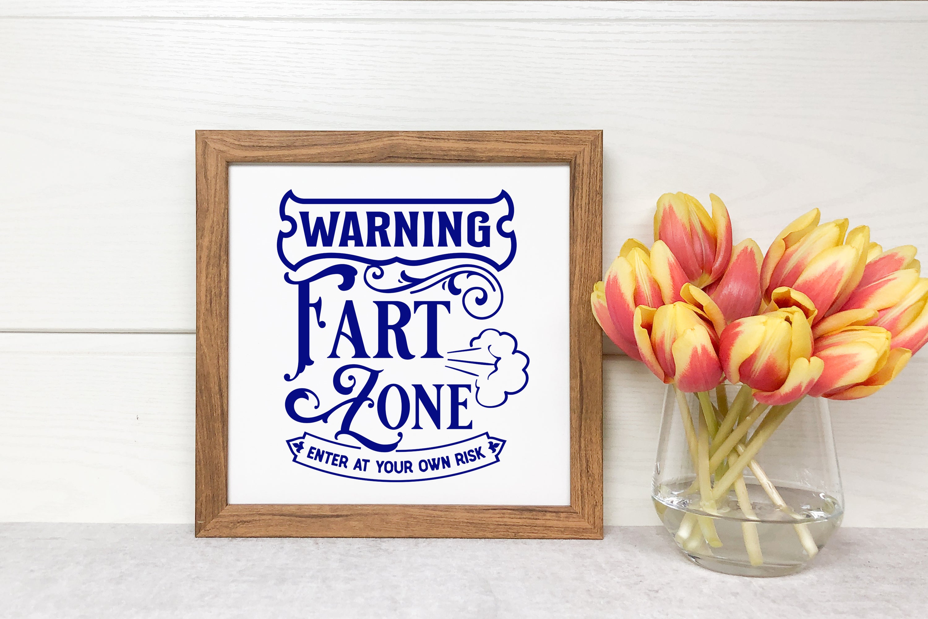 Fart Zone Vinyl Sticker image 1