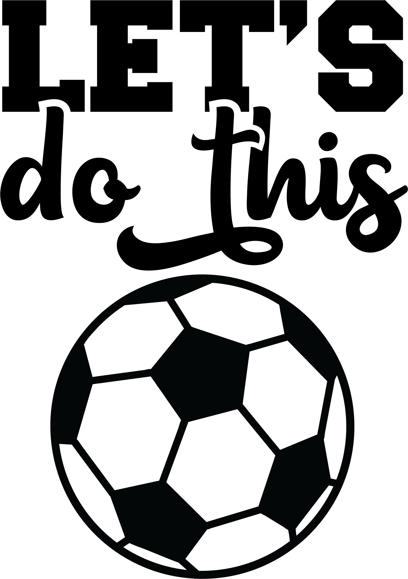 Lets Do This Viny Sticker image 0