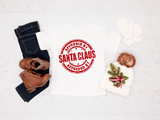 Approved By Santa Christmas Toddler Sublimated Graphic T-shirts