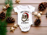 Big  Nick Energy Christmas Christmas Sublimated Infant Bodysuits