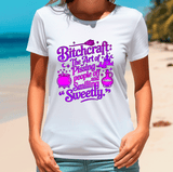 Bitchcraft Halloween Sublimated Graphic Ladies T-shirts