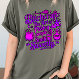 Bitchcraft Halloween HTV Graphic Unisex T-shirts