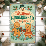 Christmas Gingerbread Sublimated Rectangle Slates