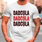 Dadcula Halloween Sublimated Graphic Unisex T-shirts