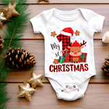 My First Christmas Sublimated Infant Bodysuits