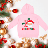 My First Christmas 1 HTV Infant Full Zip Hoodies
