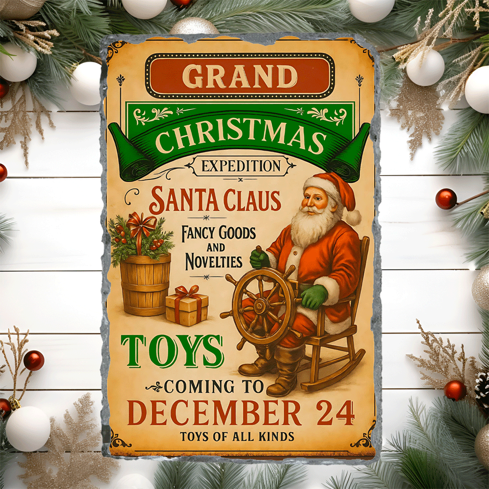 Grand Christmas Event Sublimated Rectangle Slates