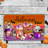 Halloween Vibes Sublimated Rectangle Slates