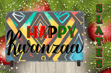 Happy Kwanzaa Sublimated Rectangle Slates