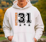 October 31 Halloween HTV Graphic Unisex Pullover Hoodies