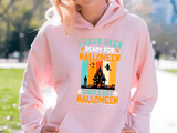 Been Ready For Halloween HTV Graphic Ladies Pullover Hoodies