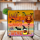 Will Trade Candy Sublimated Square Photo Slates