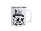 What Happened At Camp Vinyl Sticker image 1