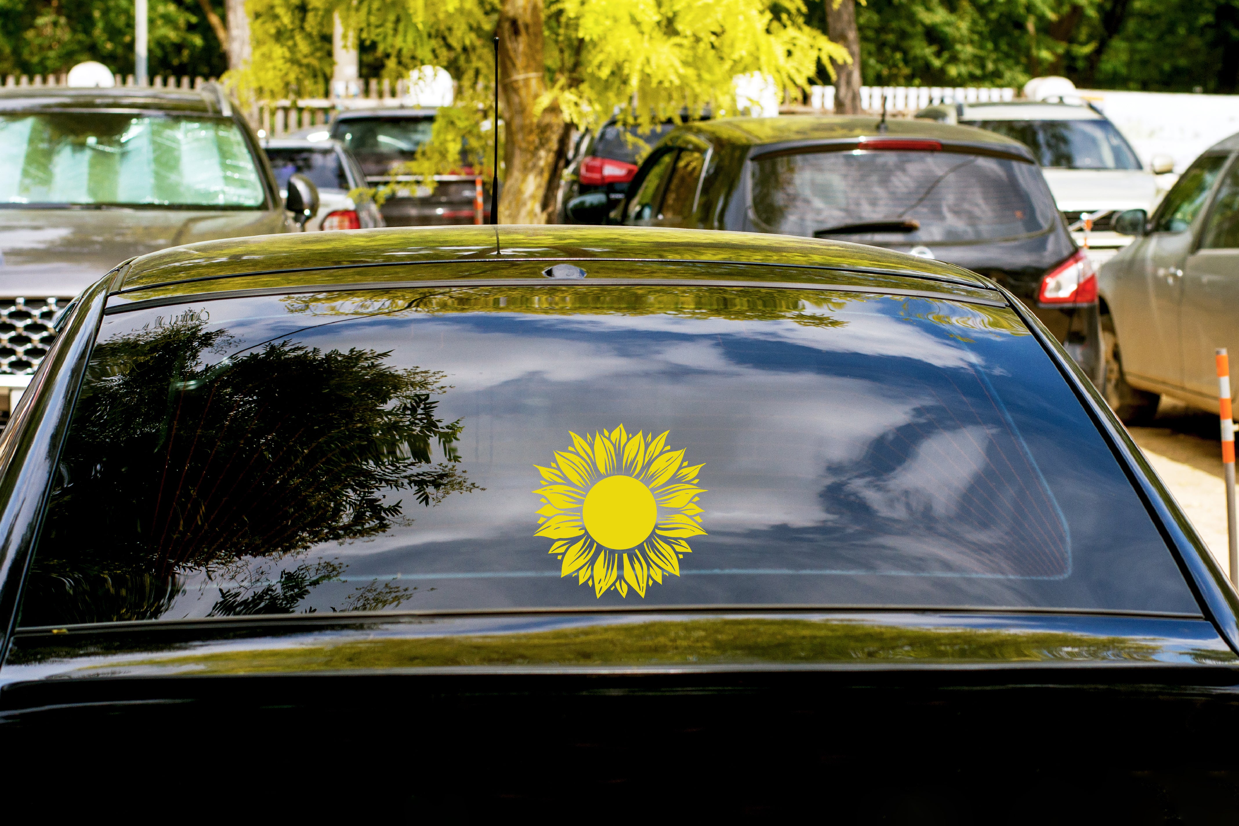 Sunflower Vinyl Sticker image 1