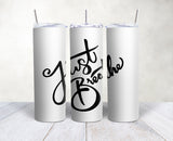 Just Breathe Vinyl Sticker image 1