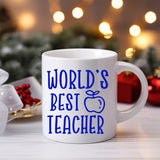 Worlds Best Teacher Mug image 1