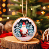 Santa Christmas Ornament Set image 1
